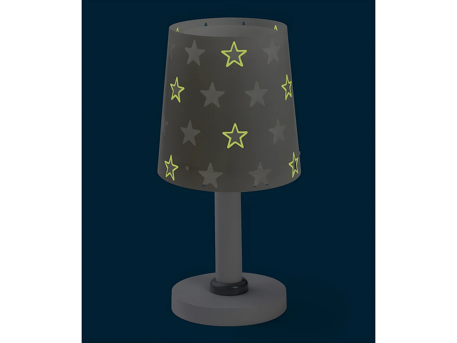 Lámpara de mesa Stars estrellas gris | DALBER