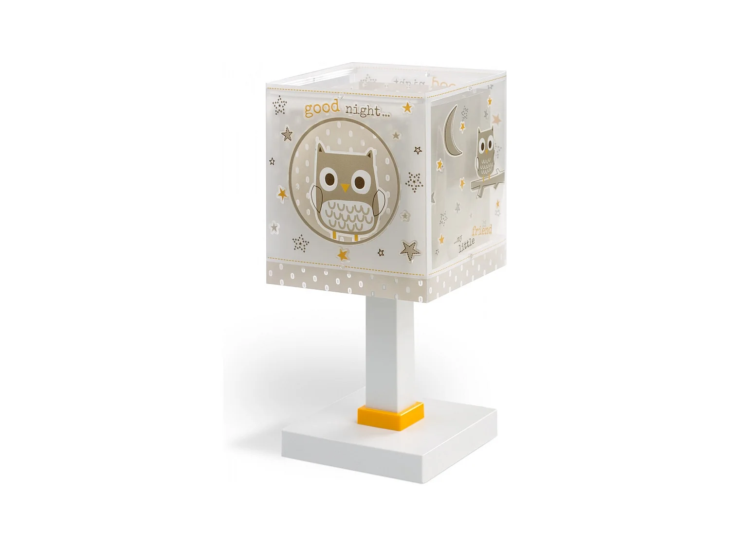 Lámpara infantil de mesita Good Night Búhos | DALBER