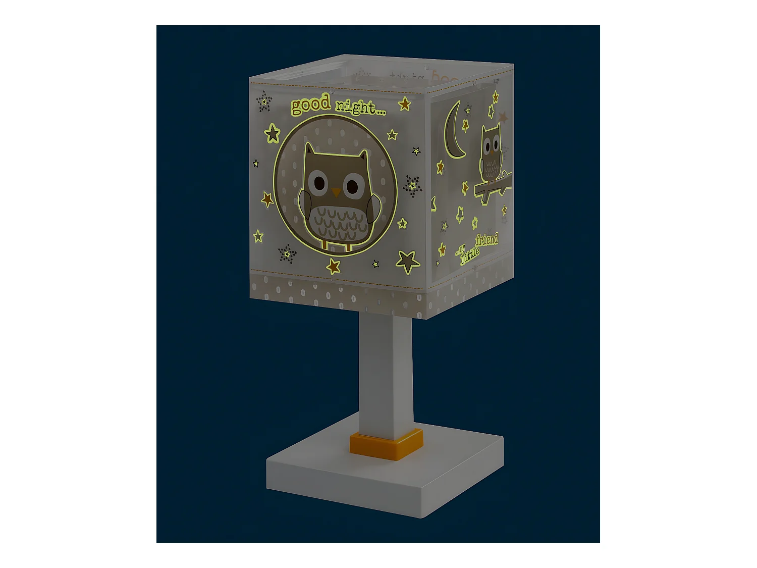 Lámpara infantil de mesita Good Night Búhos | DALBER