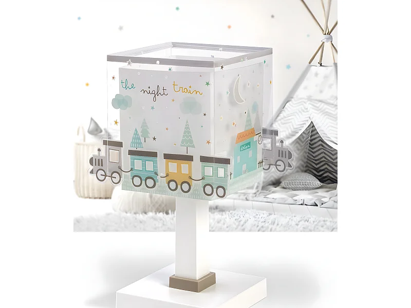 Lámpara infantil de mesita The Night Train Tren | DALBER