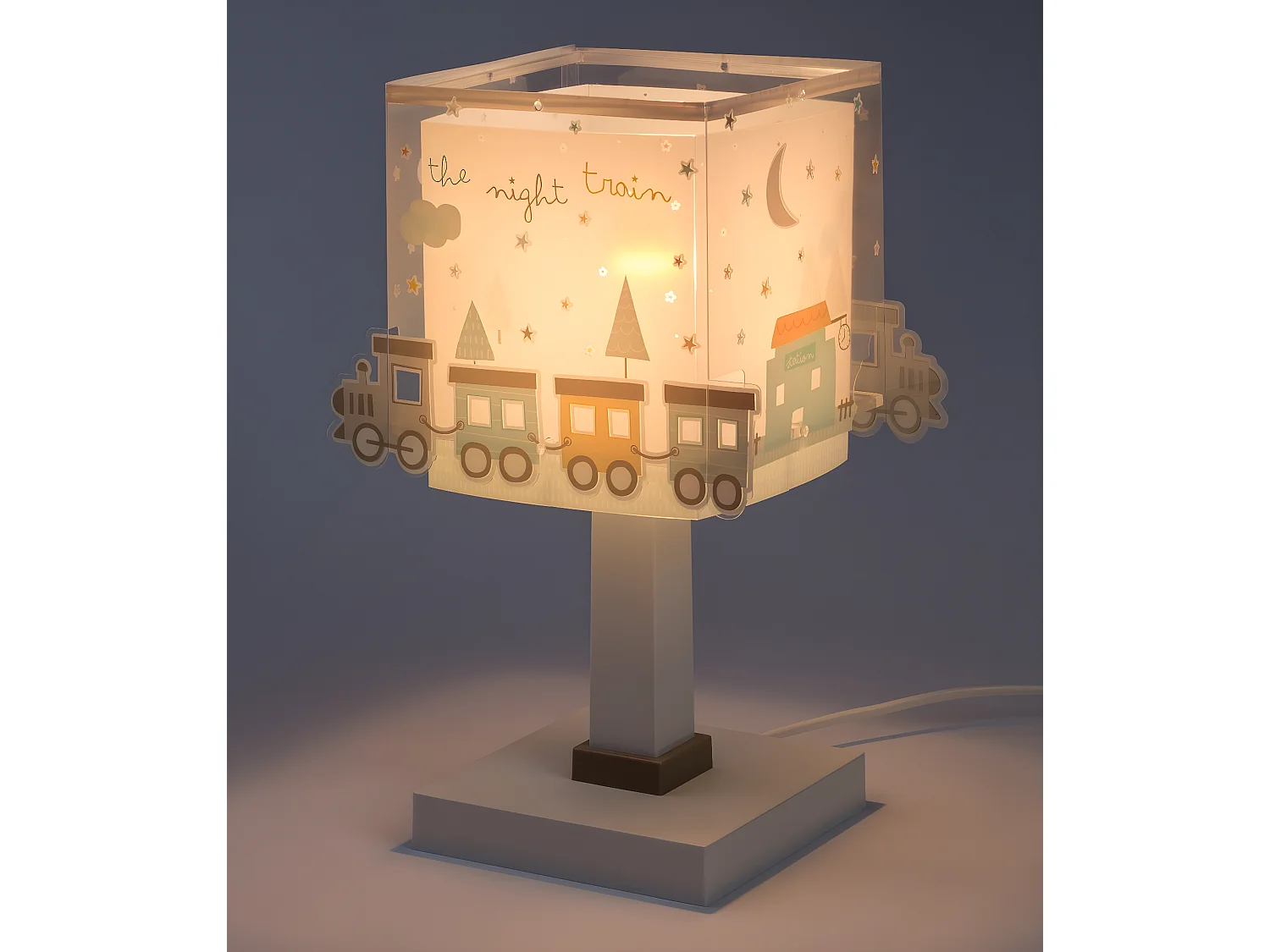 Lampada da tavolo per bambini The Night Train Treni | DALBER