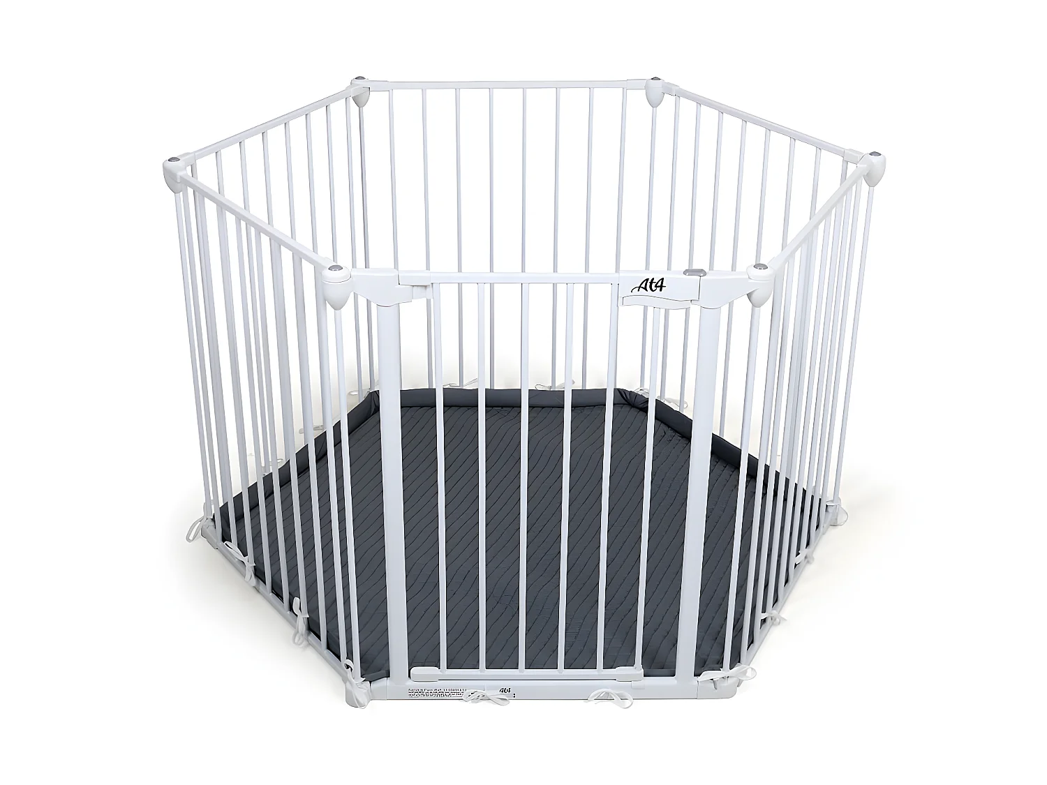 Brandschutzbarriere Stahl Weiß