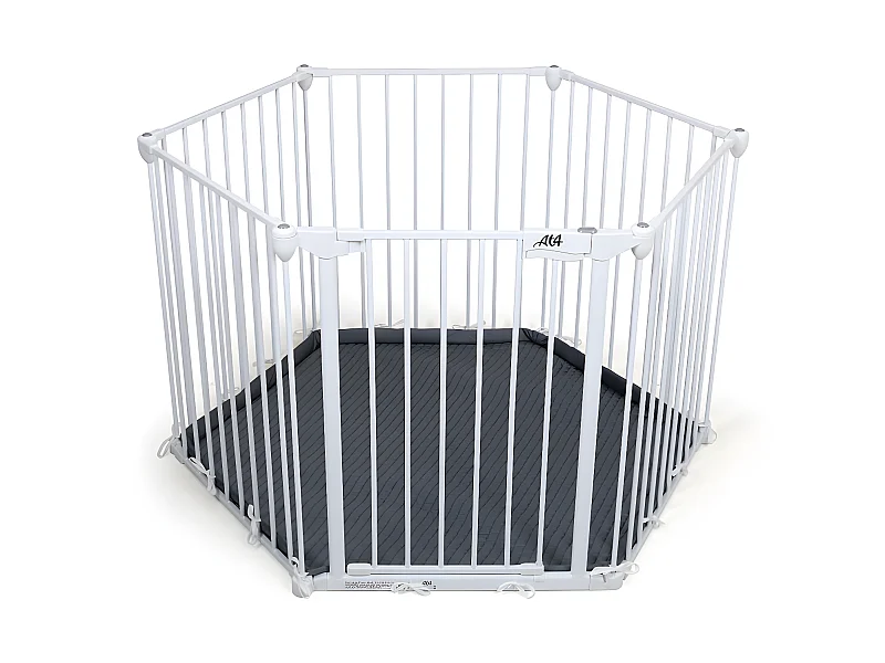 Brandschutzbarriere Stahl Weiß