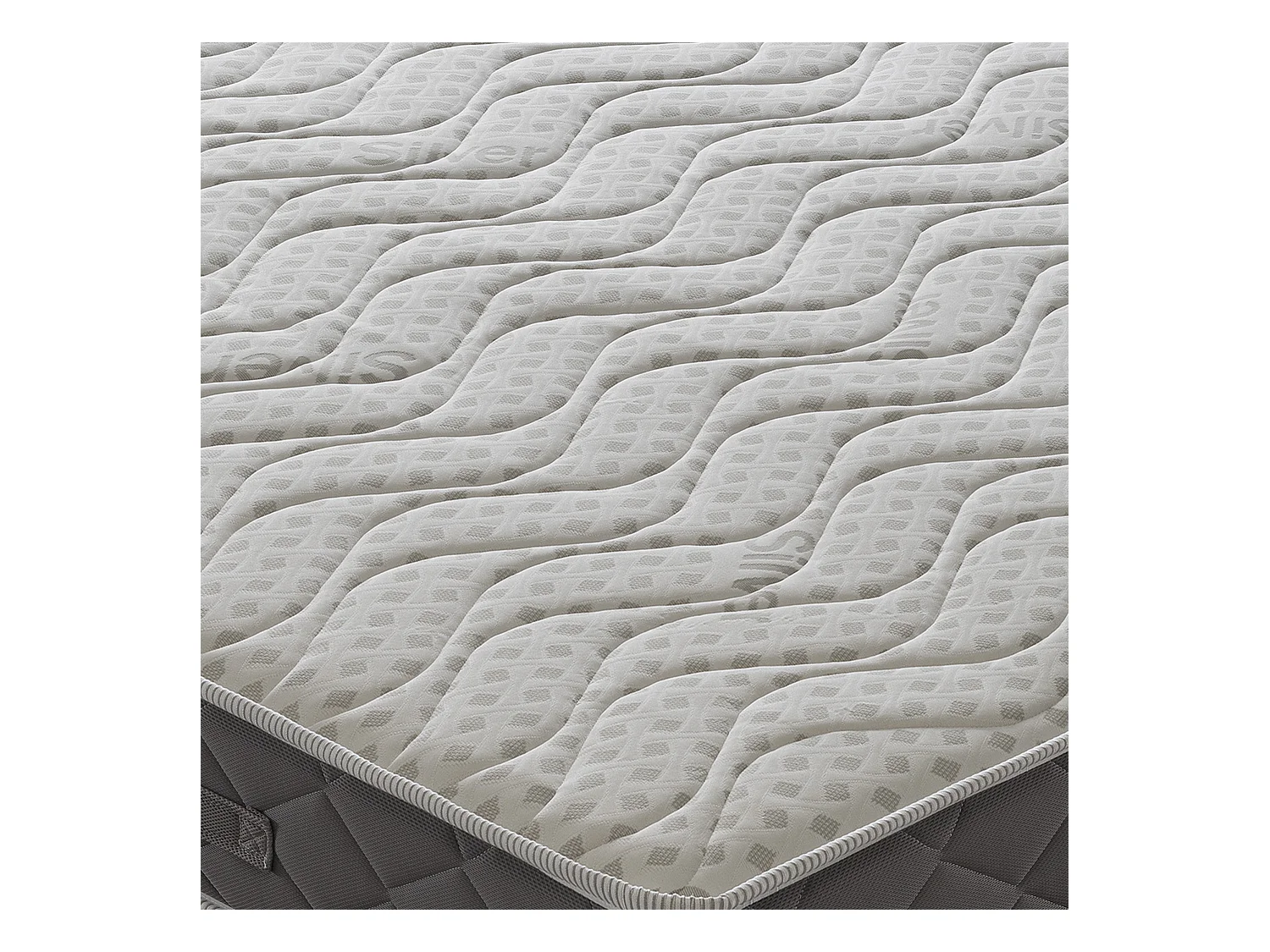 Matelas à mémoire de forme - 11 zones de confort - Housse Silver Safe 80x190 cm