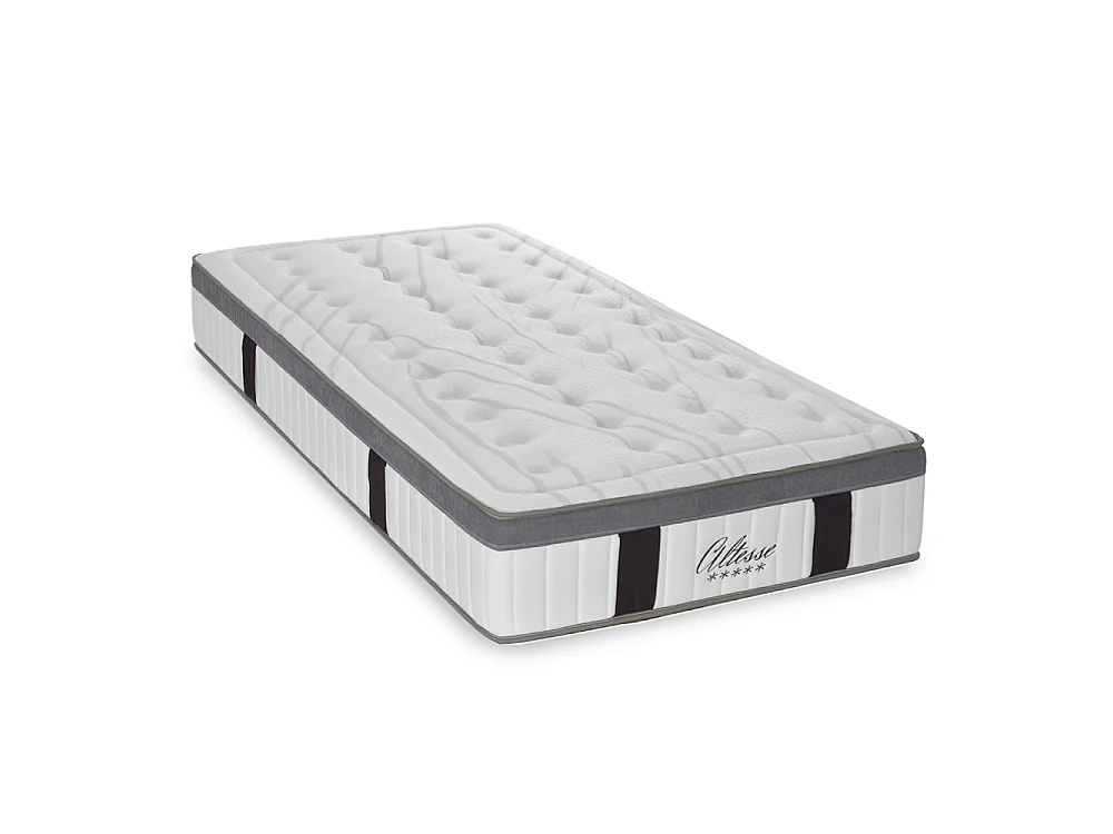 Matelas Altesse 90x190 cm - Mousse HD mémoire - Ép. 26 cm