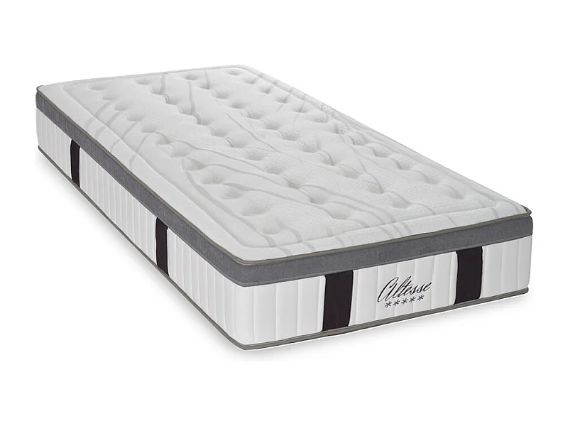 Matelas Altesse Mousse Haute densité Accueil Mémoire de Forme Ferme - 26 cm - 90 x 190 cm