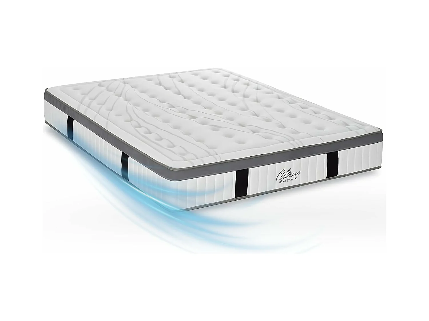 Matelas Altesse Mousse Haute densité Accueil Mémoire de Forme Ferme - 26 cm - 140 x 190 cm