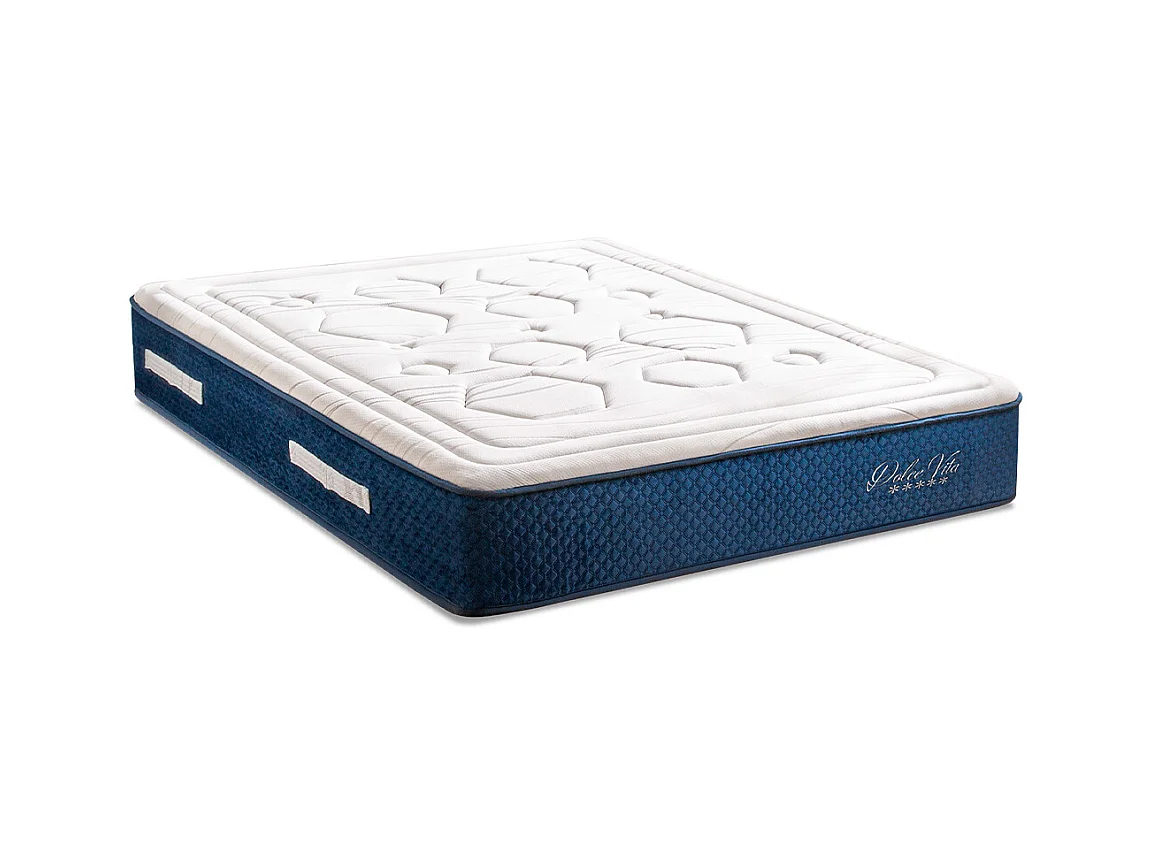 Matelas Dolce Vita Ressorts ensachés Accueil mémoire de forme Ferme - 28cm - 140 x 190 cm