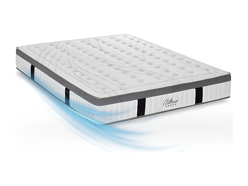 Matelas Altesse Mousse Haute densité Accueil Mémoire de Forme Ferme - 26 cm - 160 x 200 cm