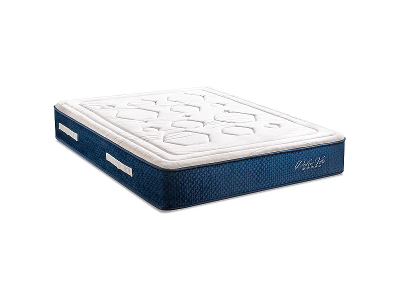 Matelas Dolce Vita Ressorts ensachés Accueil mémoire de forme Ferme - 28cm - 180 x 200 cm