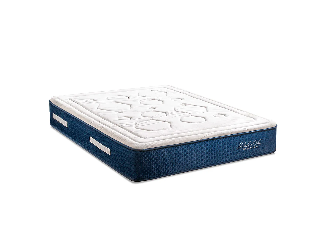 Matelas Dolce Vita 140x200 cm - Ressorts + mémoire - Ép. 28 cm