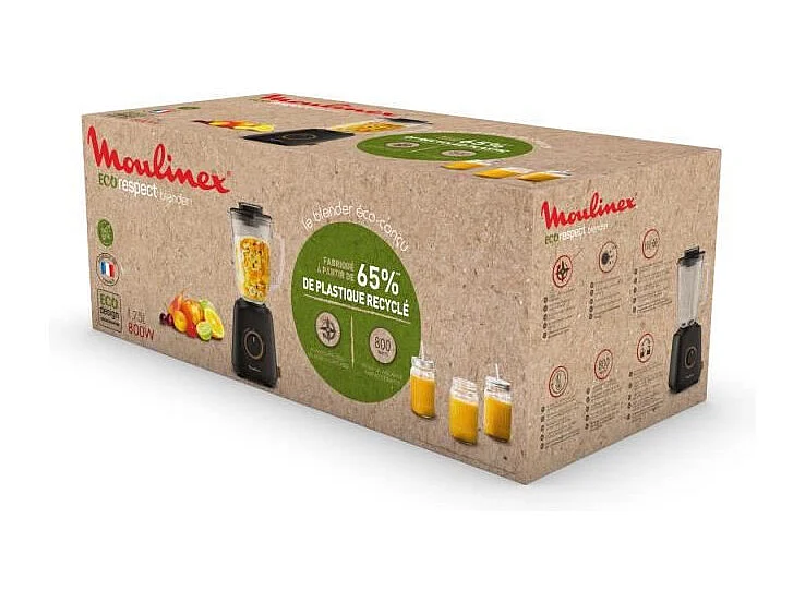 Blender - MOULINEX - LM46EN10 Eco Respect - Noir