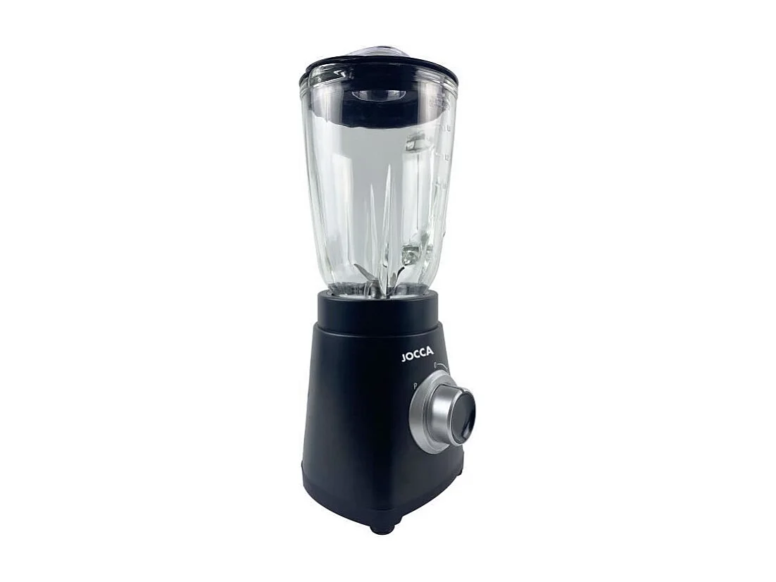 Blender - JOCCA - Bol en verre 1,5 L - 2 vitesses - Noir