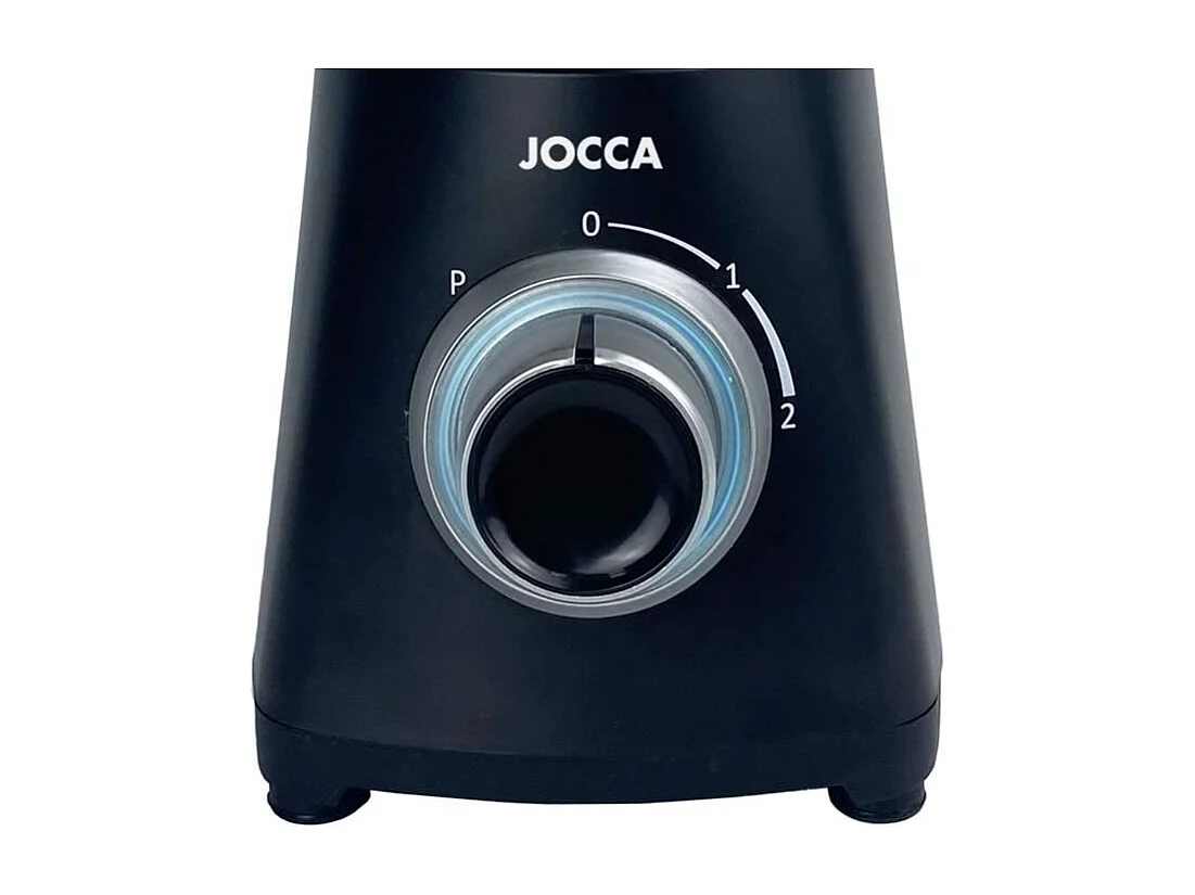 Blender - JOCCA - Bol en verre 1,5 L - 2 vitesses - Noir