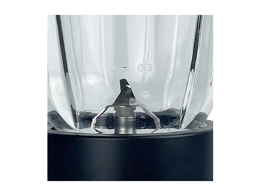 Blender - JOCCA - Bol en verre 1,5 L - 2 vitesses - Noir