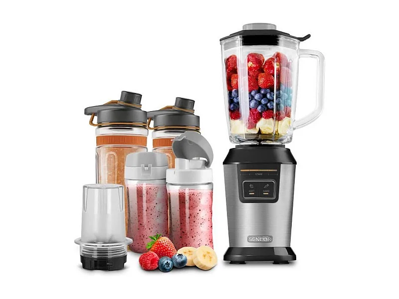 Blender smoothie - SENCOR - SBL 7570SS - 800 W - Argent