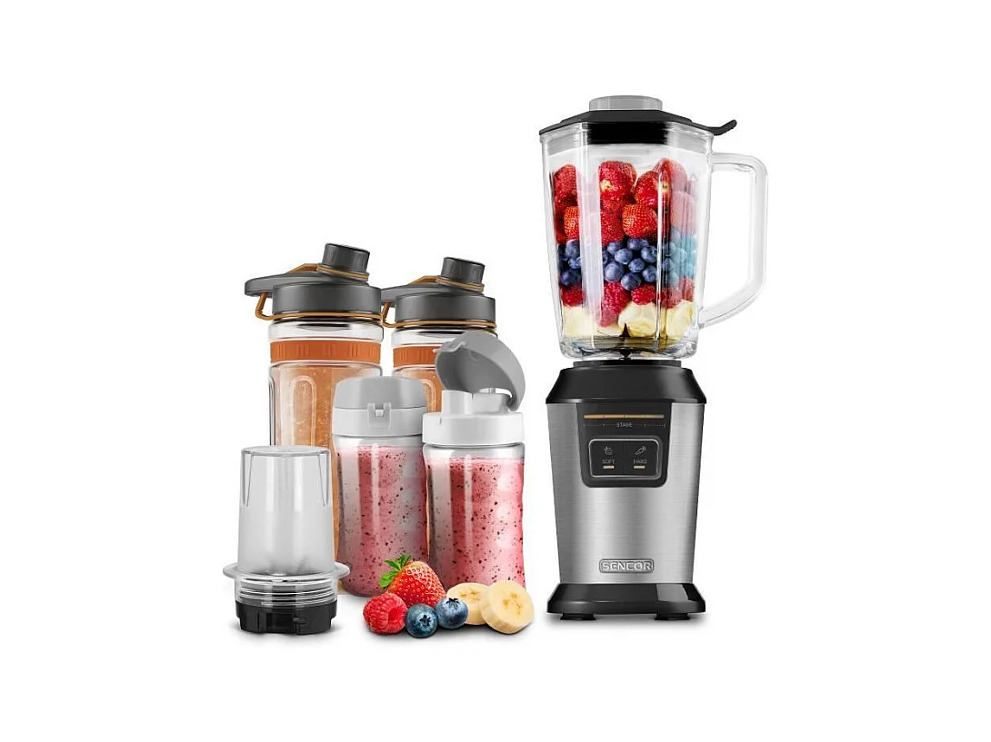 Blender smoothie - SENCOR - SBL 7570SS - 800 W - Argent