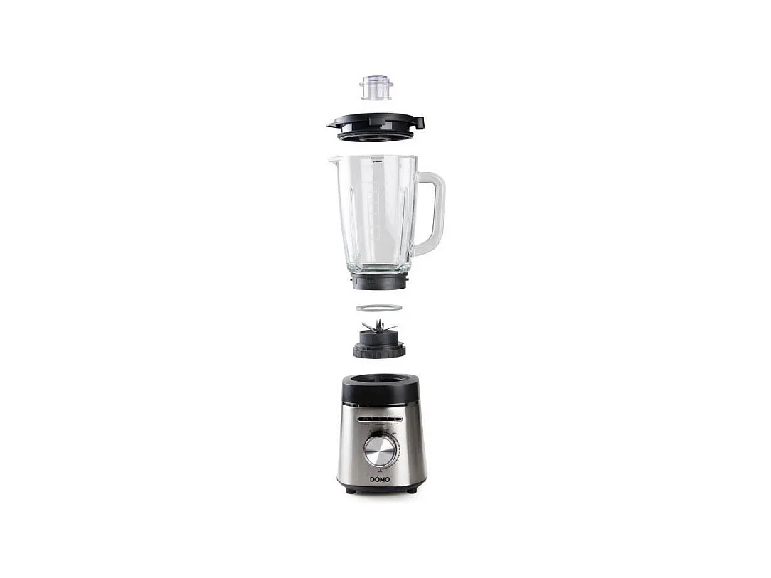 Blender - DOMO - DO740BL - High speed - 1400 W - 1,75 L - Gris