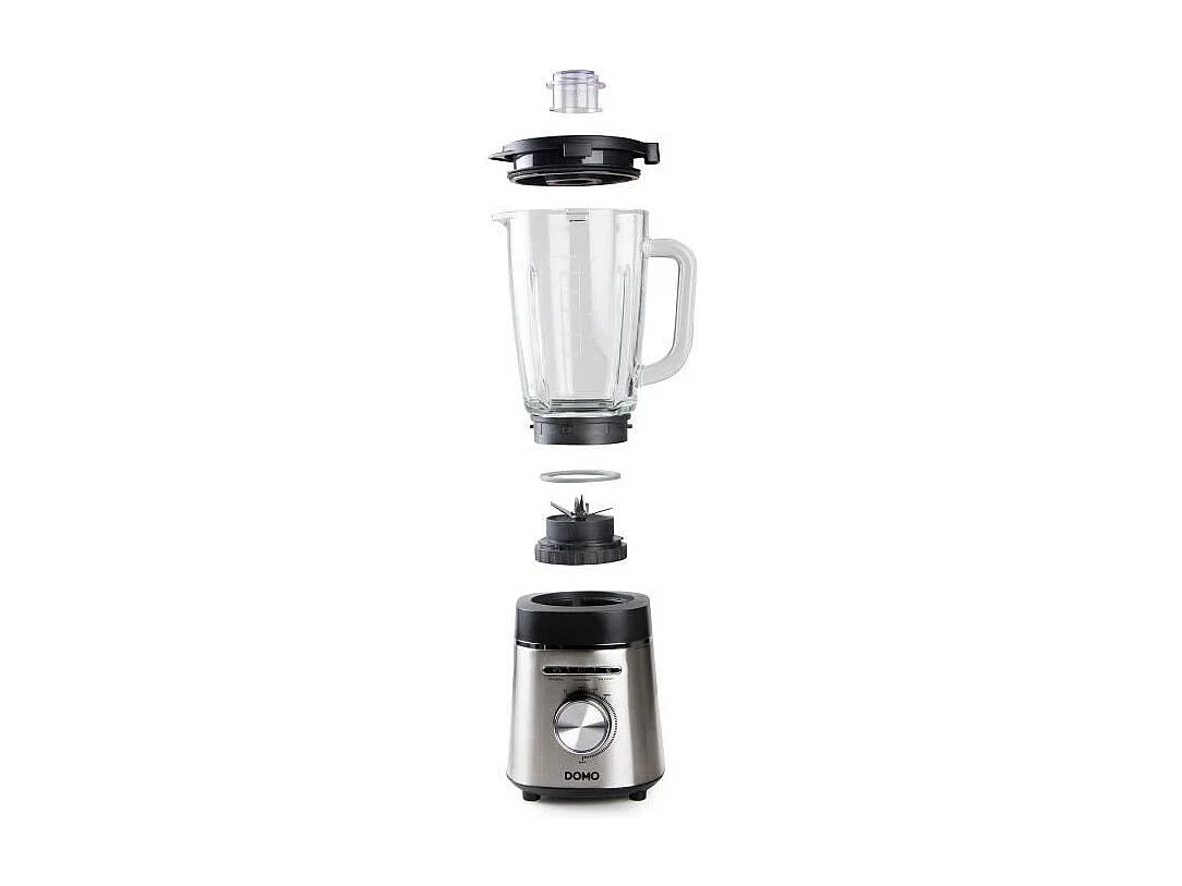 Blender - DOMO - DO740BL - High speed - 1400 W - 1,75 L - Gris