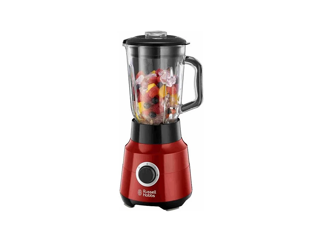 Blender - RUSSELL HOBBS - Compact Home 25290-56 - 400 W - Inox brossé - Bol verre 1 L - 2 vitesses + pulse