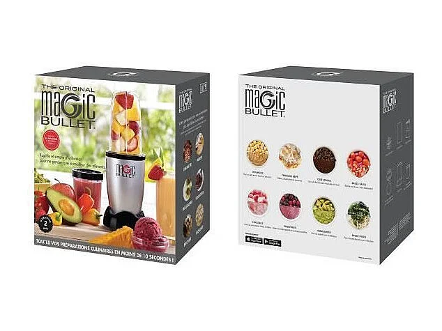Batidora Magic Bullet 200W Plata