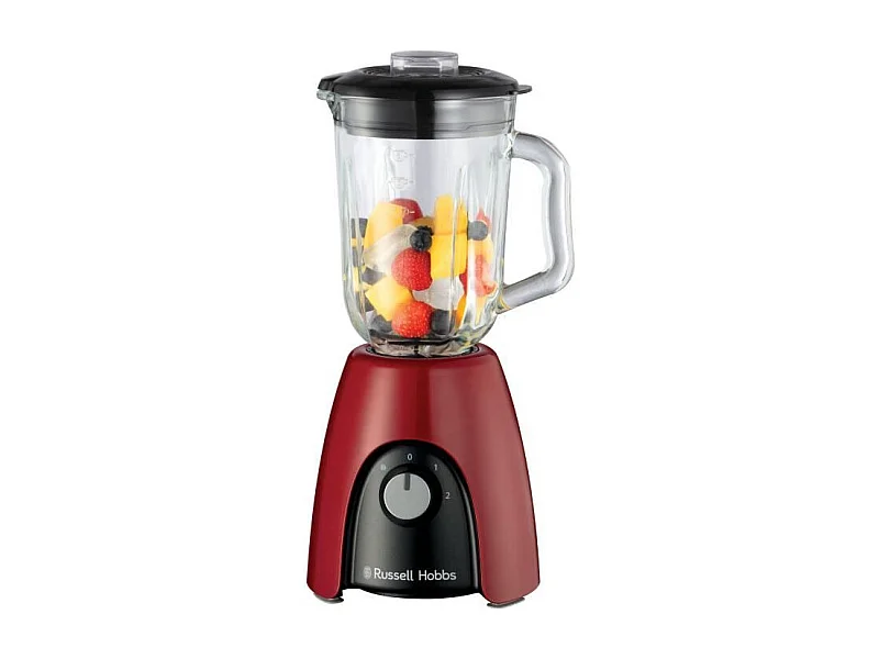 Blender - RUSSEL HOBBS - Desire Red - 650 W - 2 vitesses + Pulse - Rouge