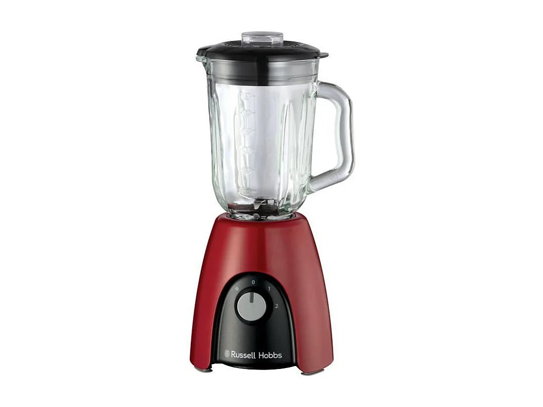 Blender - RUSSEL HOBBS - Desire Red - 650 W - 2 vitesses + Pulse - Rouge