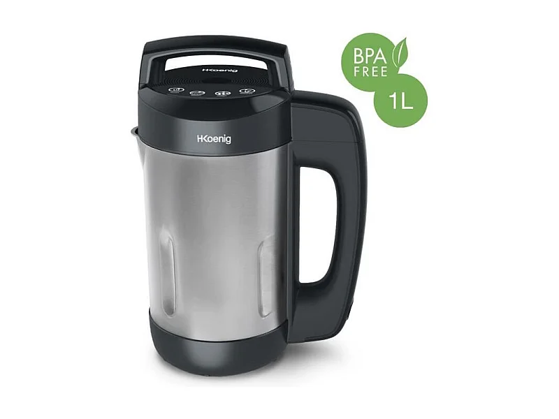 Blender chauffant - HKoeNIG - MXC20 - 850 W - 1,1 L - Gris