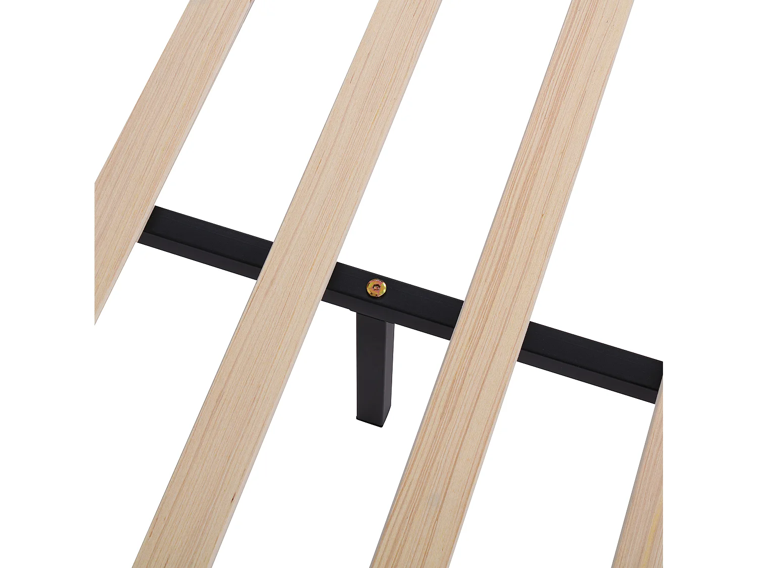 Lit adulte 140x200 cm avec sommier - tête de lit rembourré - bois - velours gris (sans matelas)