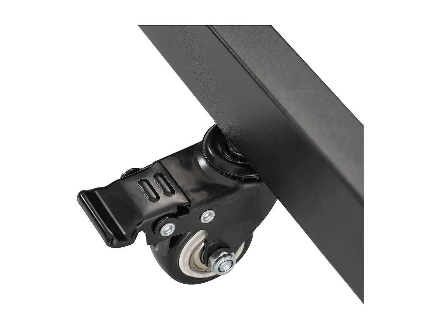 Lit gigogne 90x200 cm avec lit coulissant, design grille stoppeurs, velours rose (Sans matelas)