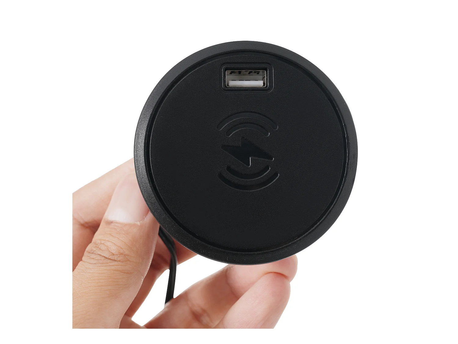 Lit coffre 160x200 cm avec sommier - tête de lit avec USB et rangement - tissu coton - gris (sans matelas)