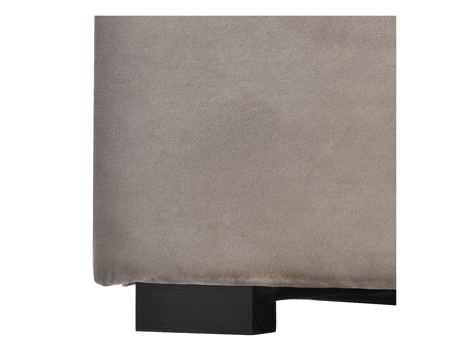 Lit coffre enfant 90x200cm avec sommier - tête de lit réglable - cadre métallique - velours gris clair (sans matelas)
