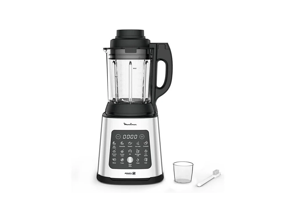 Blender Moulinex Perfectmix Cook LM835D10 1400 W Argent et Noir