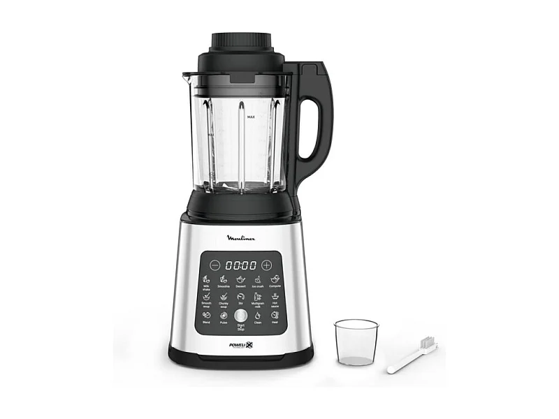 Blender Moulinex Perfectmix Cook LM835D10 1400 W Argent et Noir