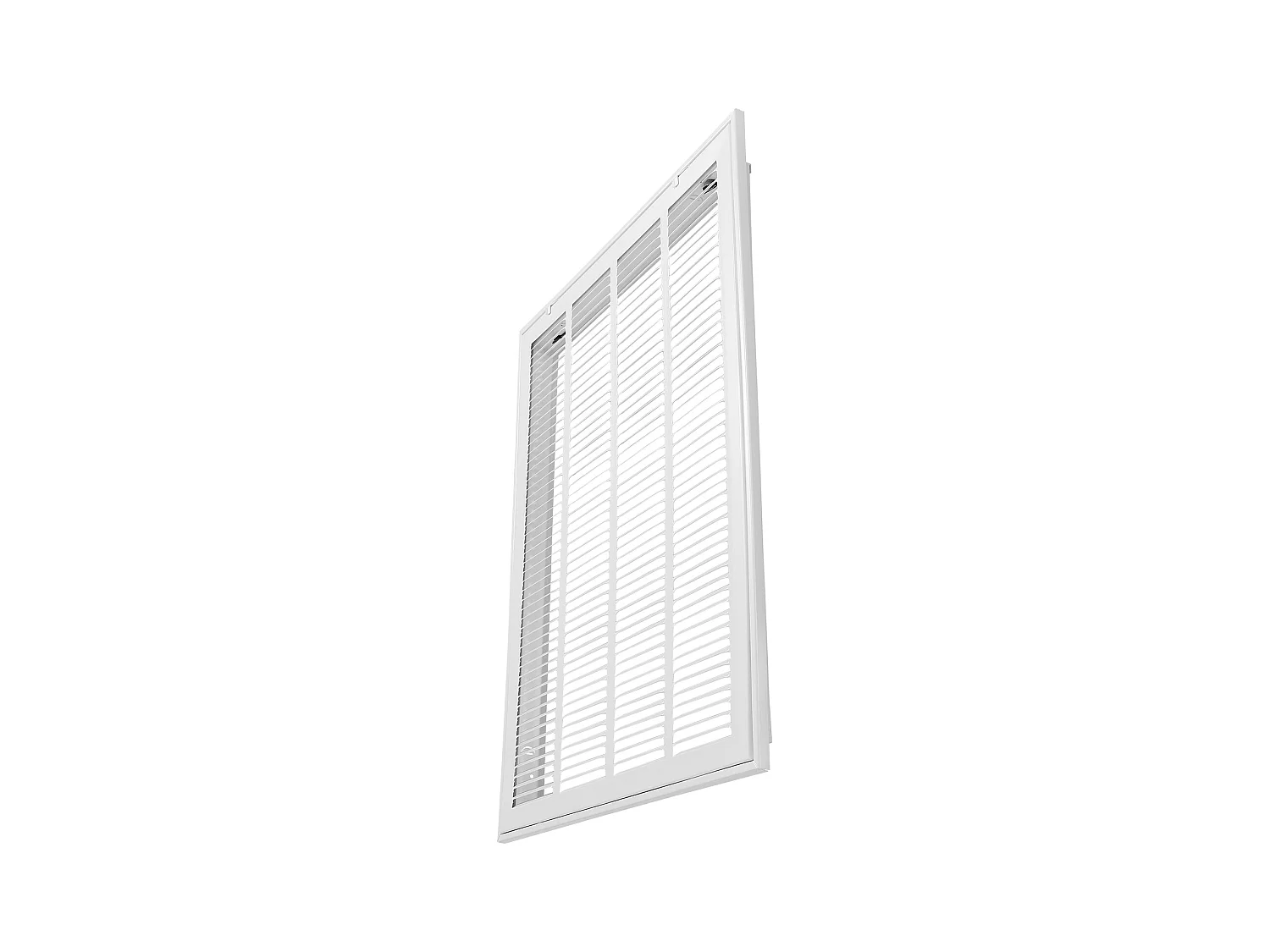 Grille de Ventilation SucceBuy pour Ouverture d'Installation (50x63 cm), Grille d'Extraction Murale Avec Lamelles, Grille de Retour d'Air Revêtue