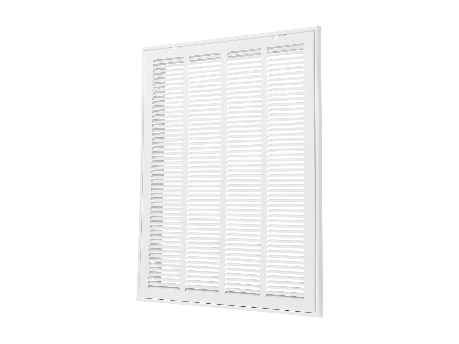 Ventilatierooster SucceBuy voor Installatieopening (50x63 cm), Muurextractierooster Met Lamellen, Gecoat Luchtterugvoerrooster