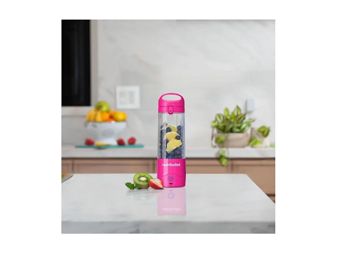Blender portable - NUTRIBULLET - NBP003BP - 100 W - Tasse 475 ml - Sans BPA - Rose