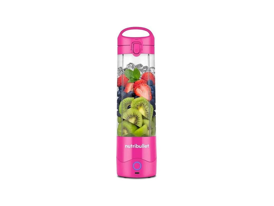 Blender portable - NUTRIBULLET - NBP003BP - 100 W - Tasse 475 ml - Sans BPA - Rose