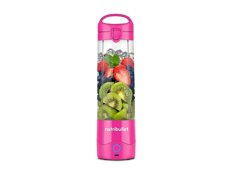Blender portable - NUTRIBULLET - NBP003BP - 100 W - Tasse 475 ml - Sans BPA - Rose