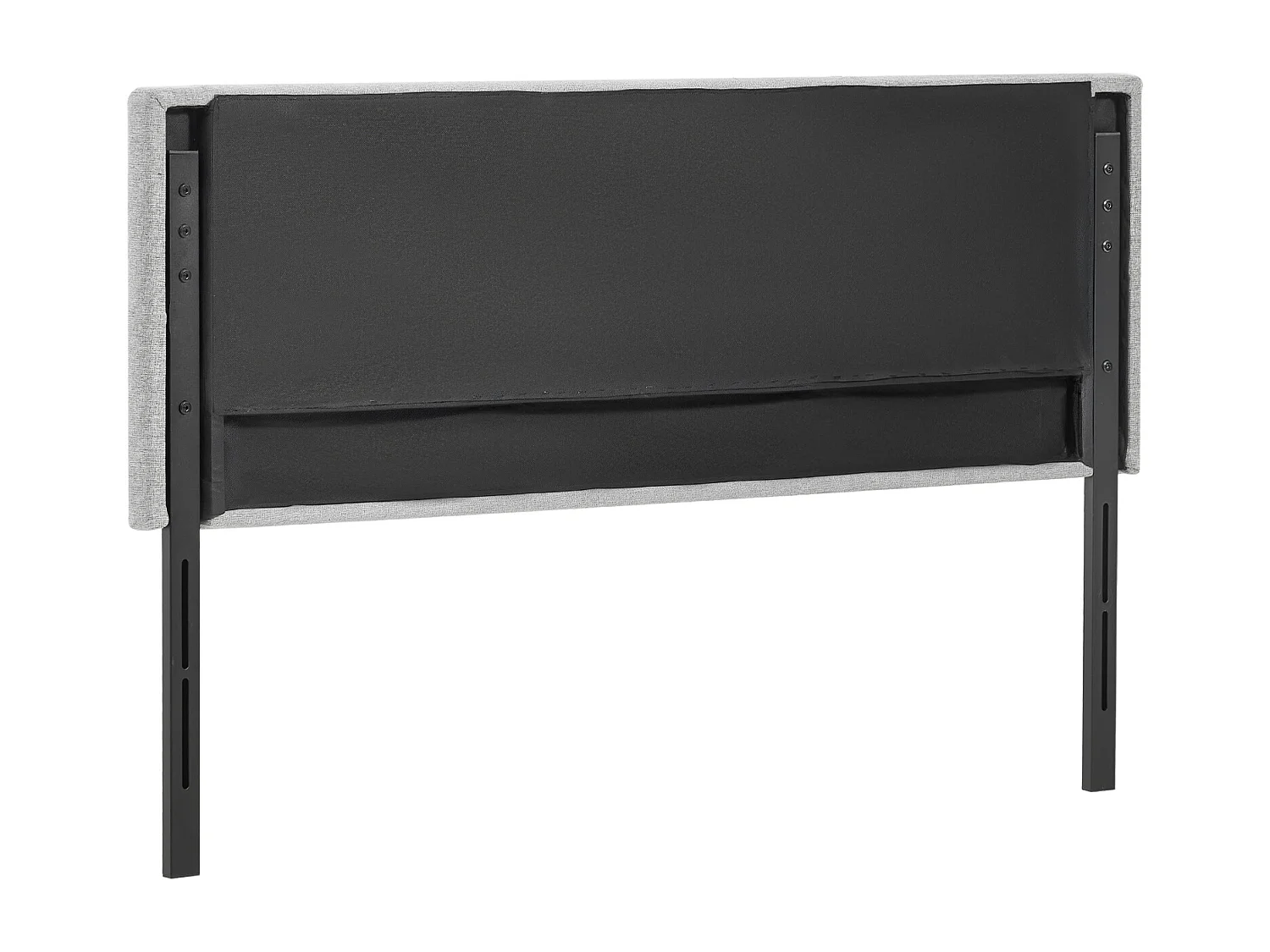 Tête de Lit SucceBuy pour Lit Double, Réglable en Hauteur, Design Capitonné en Losanges, Idéale pour Chambre, Hôtel, Maison d'Hôtes, Dortoir, Coloris Gris Clair