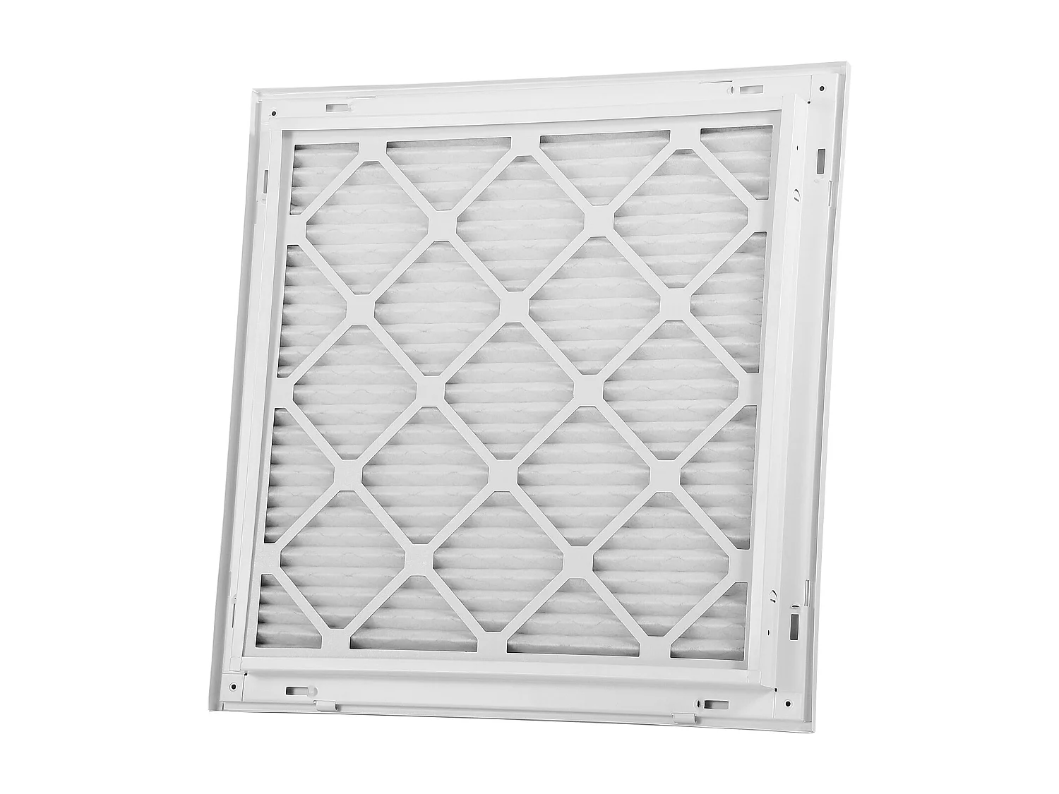 Grille de Filtre SucceBuy à Air pour Ouvertures d'Installation de 50,5 x 50,5 cm (l x h), Avec Filtre, Grille d'Évacuation d'Air pour Montage Mur
