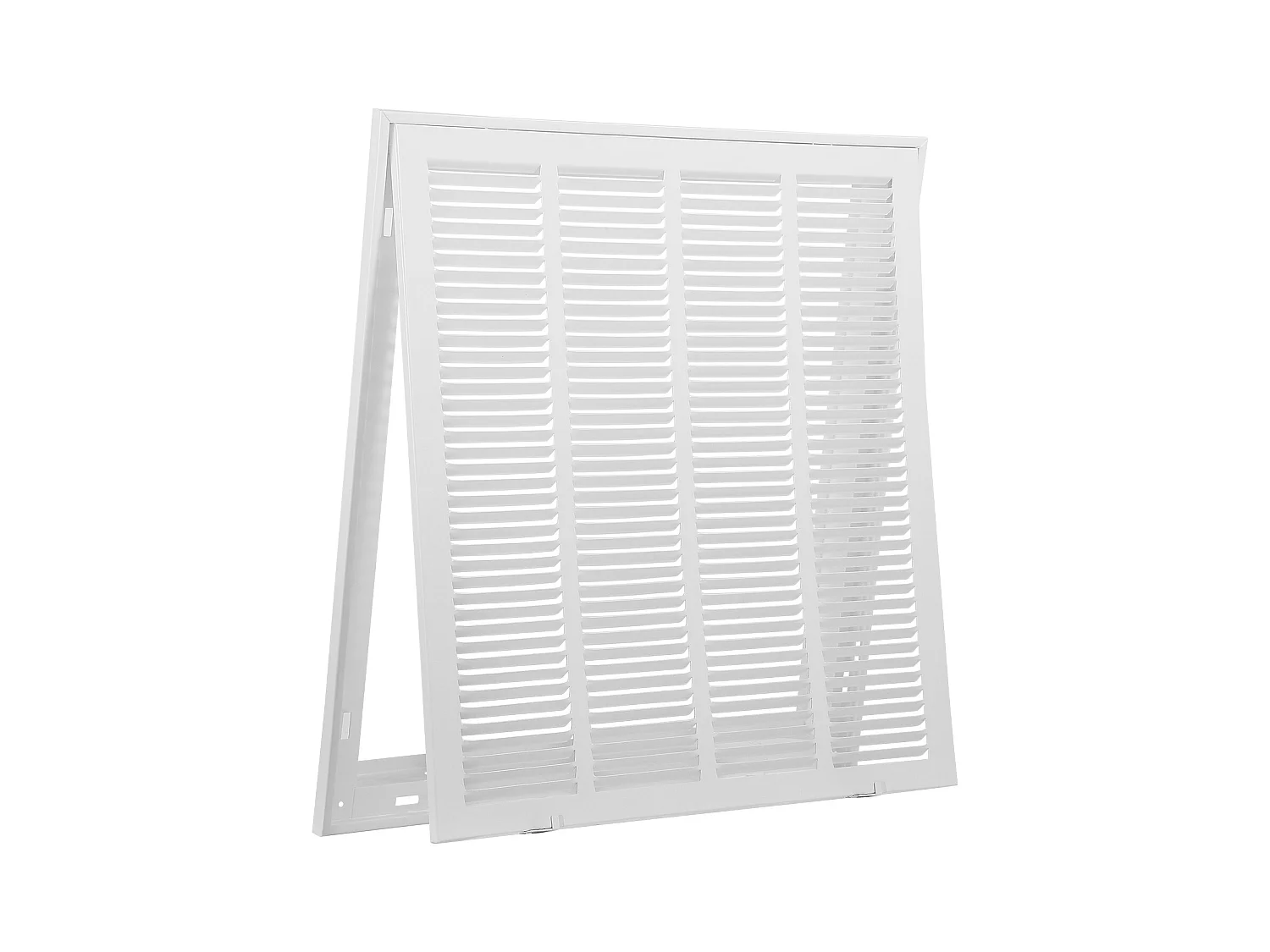 Grade de Retorno de Ar SucceBuy, Compatível com Aberturas de Duto 50.5 x50.5cm, Tampa de Ventilação de Parede Com Quadro de Aço Termo