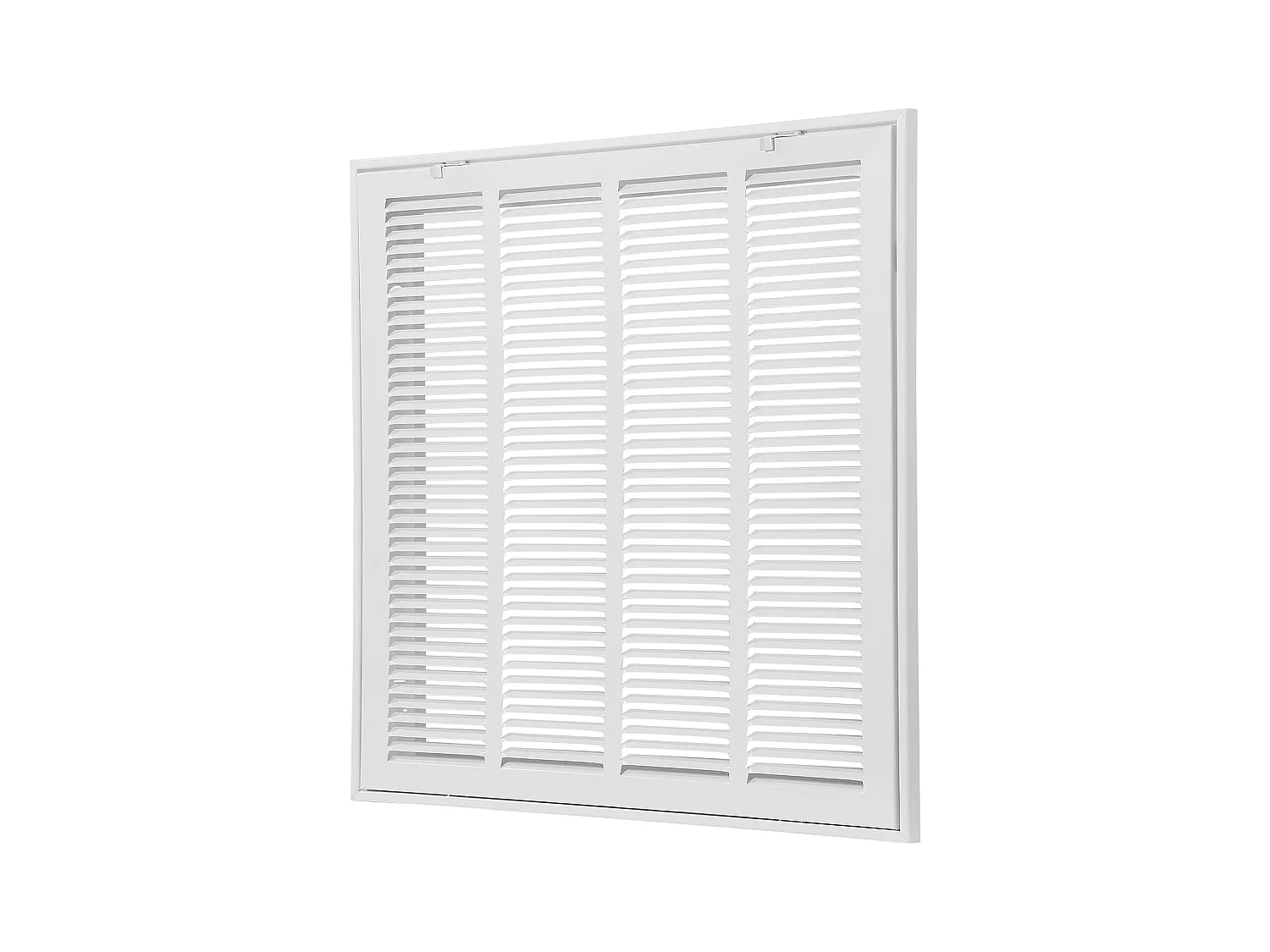 Grade de Retorno de Ar SucceBuy, Compatível com Aberturas de Duto 50.5 x50.5cm, Tampa de Ventilação de Parede Com Quadro de Aço Termo