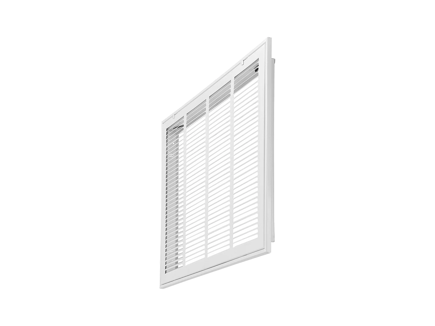 Griglia Filtro SucceBuy di Ritorno Aria per Apertura di Installazione (60,5 x 45,5 cm), Filtro Non Incluso, Griglia di Evacuazione Aria per Montaggio a Parete