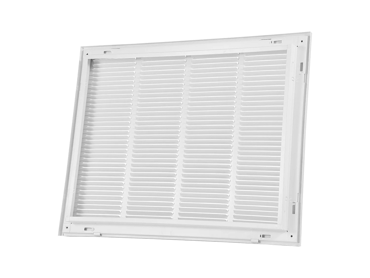 Griglia Filtro SucceBuy di Ritorno Aria per Apertura di Installazione (60,5 x 45,5 cm), Filtro Non Incluso, Griglia di Evacuazione Aria per Montaggio a Parete