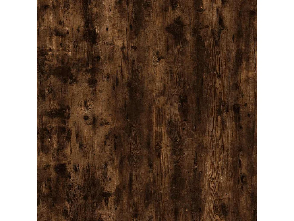 Ensemble de meubles de salle de bain 2 pcs Chêne fumé