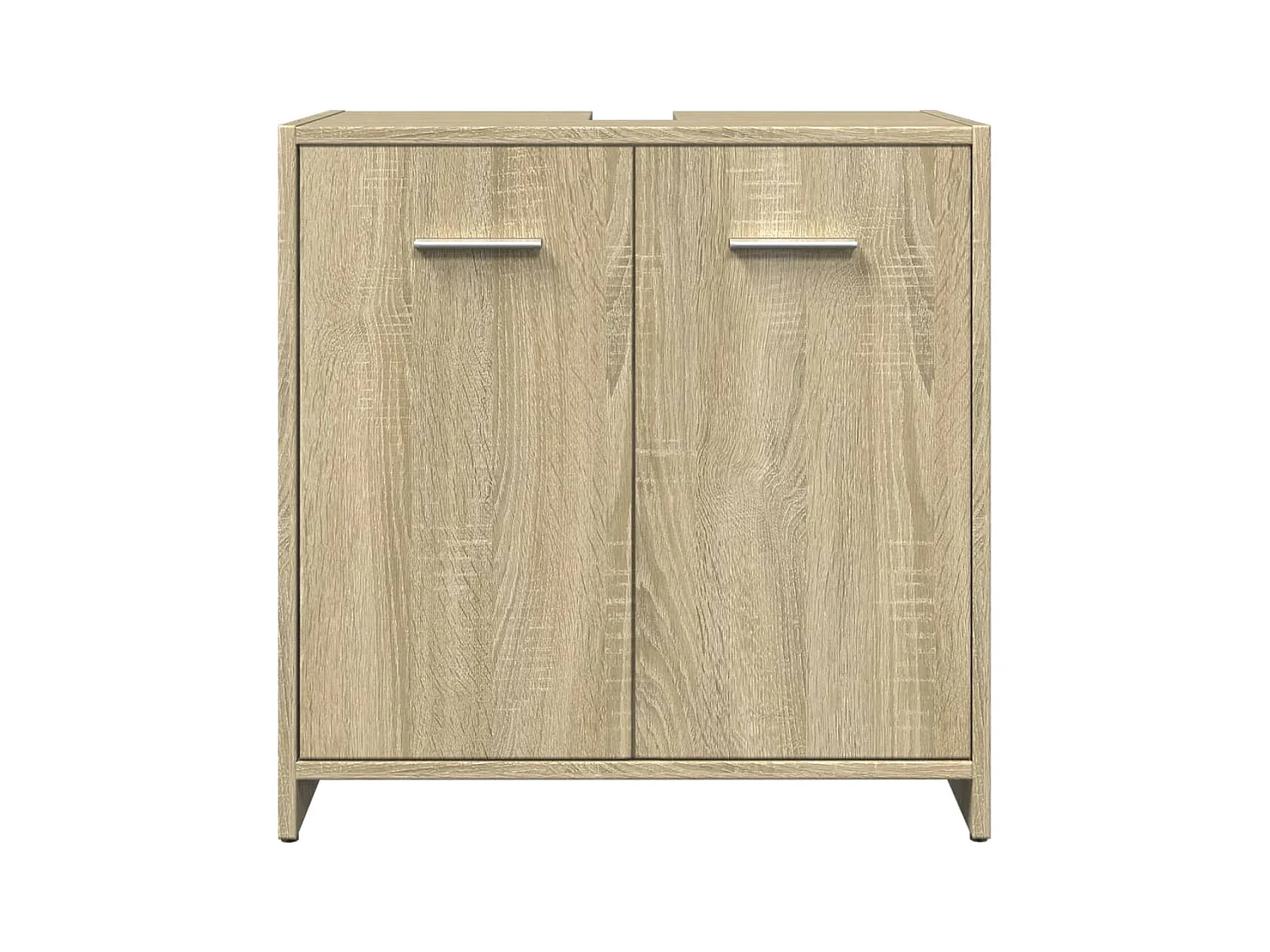 4-delige badkamermeubelset Sonoma Oak