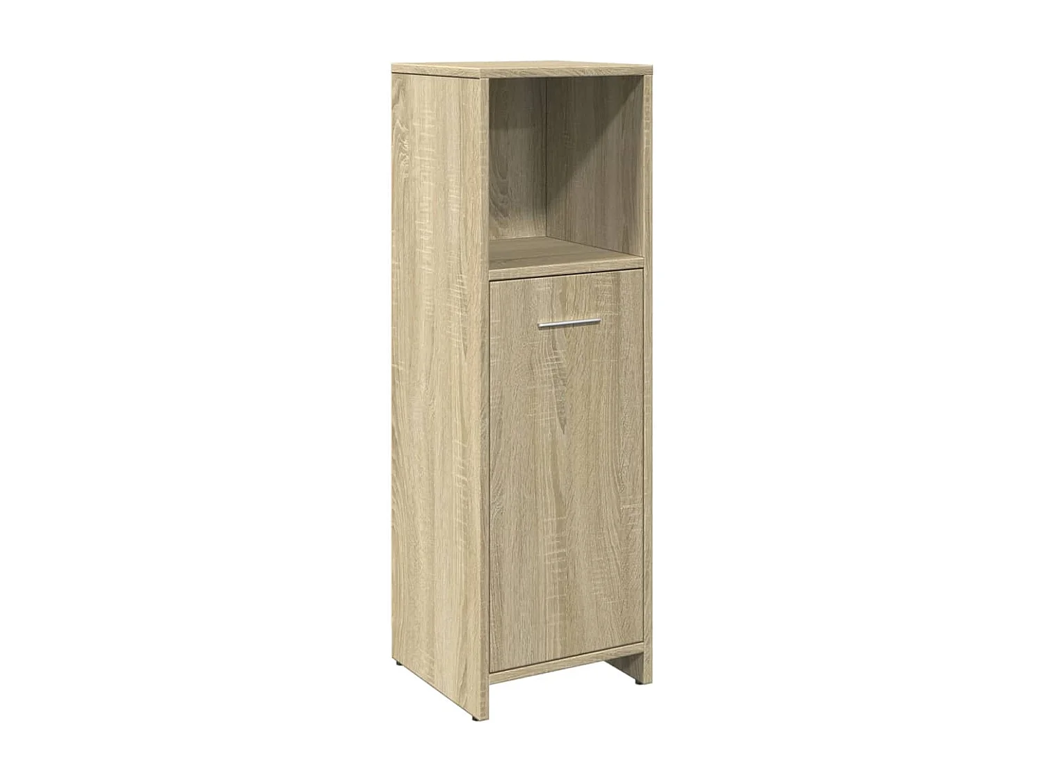 Set di mobili da bagno 4 pezzi in rovere Sonoma