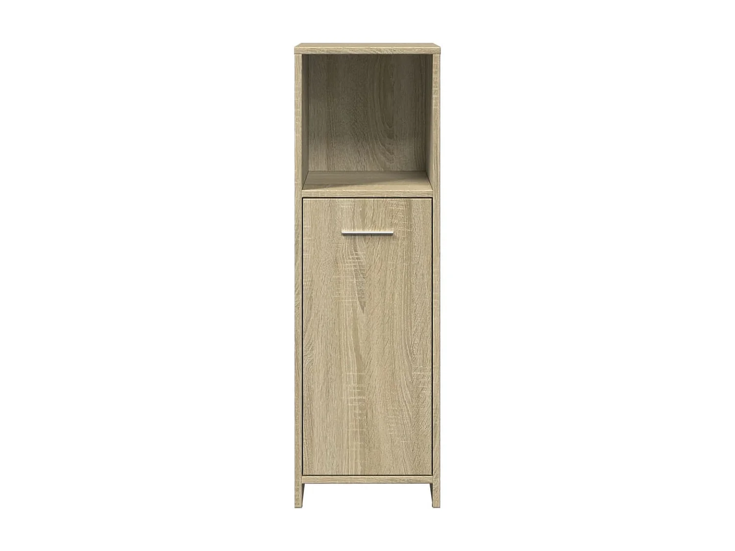 Set di mobili da bagno 4 pezzi in rovere Sonoma