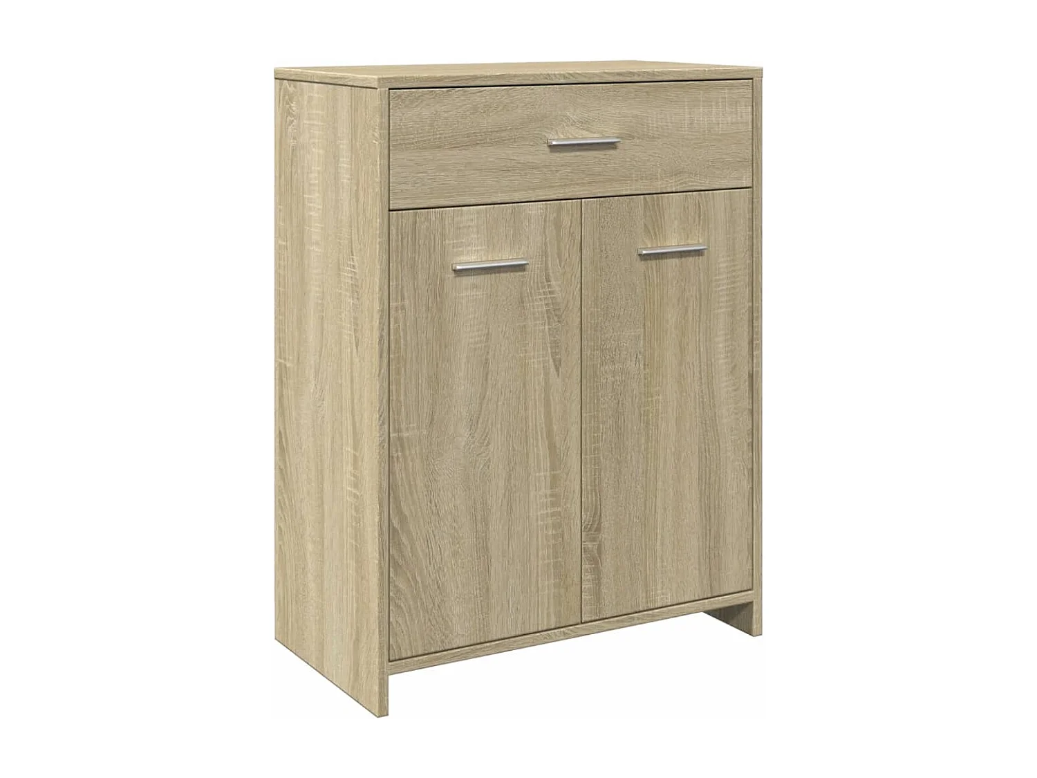 Set di mobili da bagno 4 pezzi in rovere Sonoma